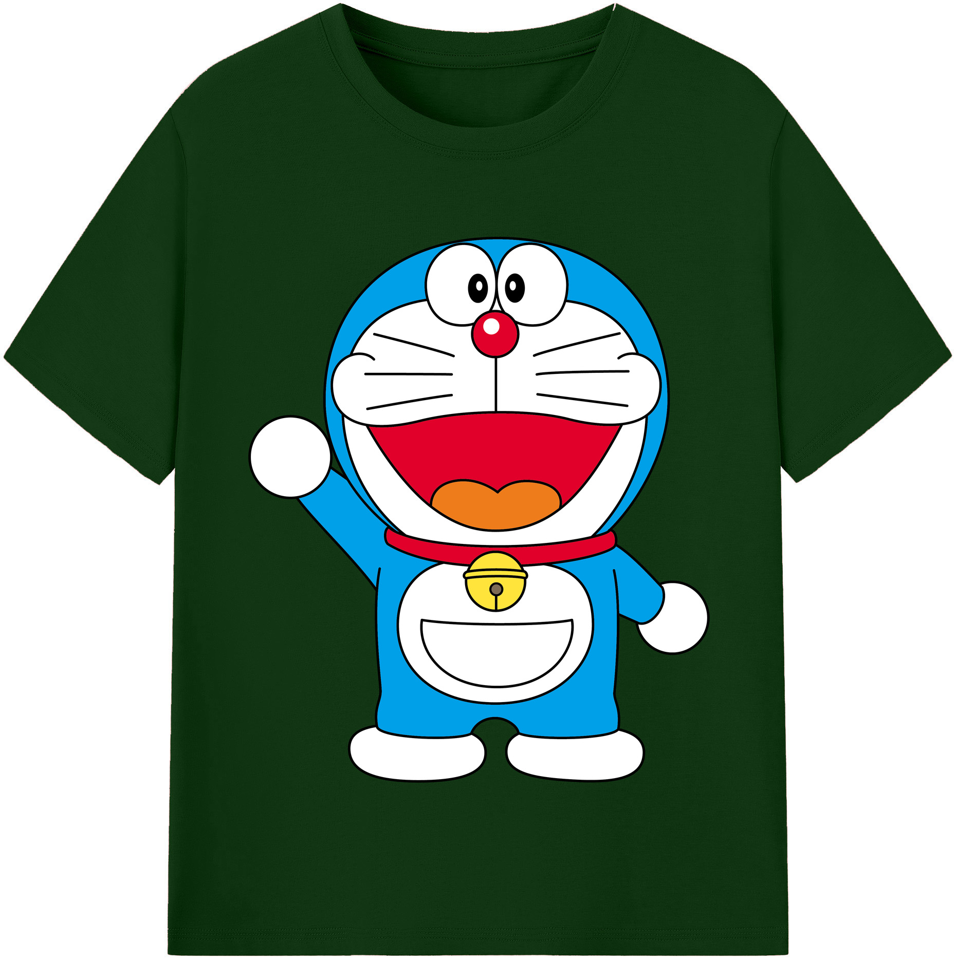 （画像用） ドラえもん Doraemon 綿100％半袖Tシャツ（フロントプリント）
